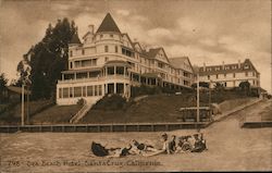 Sea Beach Hotel Santa Cruz, CA Postcard Postcard Postcard