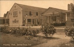 Hackley Hall Santa Cruz, CA Postcard Postcard Postcard