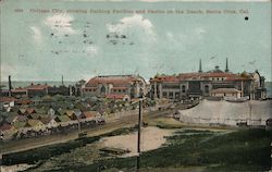 Cottage City, showing Bathing Pavilion and Casino on the Beach Postcard