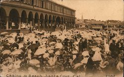 Casino and Beach Postcard