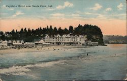 Capitola Hotel California Postcard Postcard Postcard