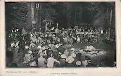 The Bohemian Club - A Campfire Entertainment Monte Rio, CA Postcard Postcard Postcard