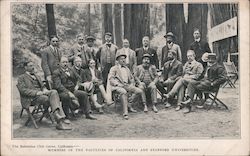 The Bohemian Club Grove - Members of the Faculties of California and Stanford Universities Monte Rio, CA Postcard Postcard Postcard