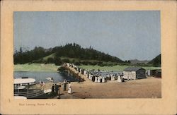 Boat Landing Postcard