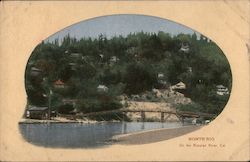 On the Russian River Monte Rio, CA Postcard Postcard Postcard