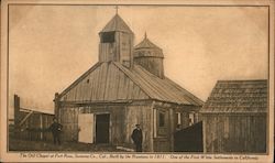 The Old Chapel at Fort Ross Postcard