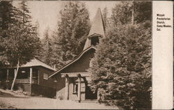 Mizpah Presbyterian Church Camp Meeker, CA Postcard Postcard Postcard