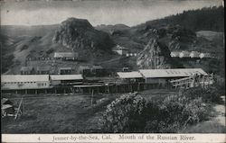 Jenner By the Sea - Mouth of the Russian River Postcard