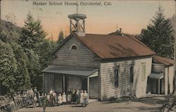 Meeker School House Occidental, CA Postcard Postcard Postcard