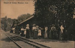 Depot Camp Meeker, CA Postcard Postcard Postcard