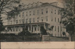 College Home Postcard