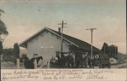 The Depot Healdsburg, CA Postcard Postcard Postcard