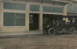 Hotel Plaza Healdsburg, CA Postcard Postcard Postcard