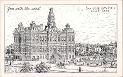 San Jose City Hall Built 1889 California Postcard Postcard Postcard