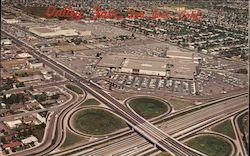 Valley Fair Shopping Center, Stevens Creek Postcard