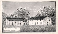 Original Hartnell College Established January 1, 1834 Postcard