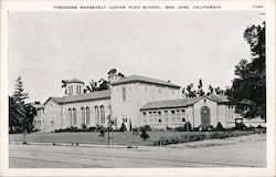 Theodore Roosevelt Junior High School Postcard