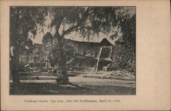 Vendome Annex, San Jose, after the Earthquake, April 18, 1906 California Postcard Postcard Postcard