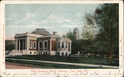 The Carnegie Public Library Postcard