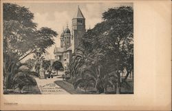 Post Office and City Hall Park Postcard