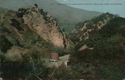 Entrance to Alum Rock Canyon Postcard