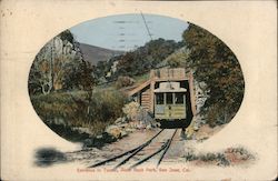 Entrance to tunnel, Alum Rock Park, San Jose, Cal Postcard