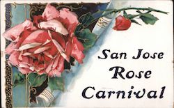 San Jose Rose Carnival California Postcard Postcard Postcard