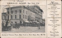 Lamolle House, San Jose, Cal. Postcard