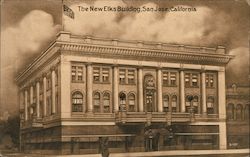 The New Elks Building Postcard