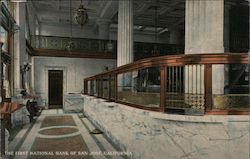 The First National Bank of San Jose, California Postcard