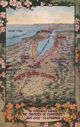 Santa Clara County San Jose, CA Postcard Postcard Postcard