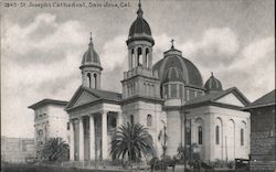 St. Joseph's Cathedral, San Jose, Cal. Postcard