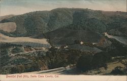 Beautiful Foot Hills San Jose, CA Postcard Postcard Postcard