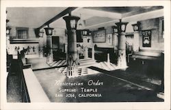 Rosicrucian Order Supreme Temple. San Jose, California Postcard Postcard Postcard