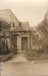 Office entrance to the Rosicrucian Admin Bldg. San Jose, CA Postcard Postcard Postcard