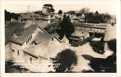 World's largest residence. Winchester Mystery House near San Jose, Calif. California Postcard Postcard Postcard