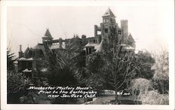 Winchester Mystery House-prior to the Earthquake near San Jose, Calif. California Postcard Postcard Postcard