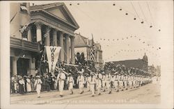 Washington School. Rose Carnival. San Jose, Cal. Postcard