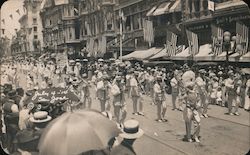 July 4 1914 Parade San Jose, CA Postcard Postcard Postcard