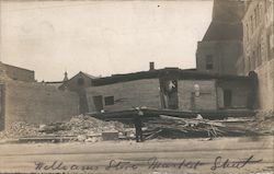 J.S. Williams Storefront after 1906 Earthquake San Jose, CA Postcard Postcard Postcard