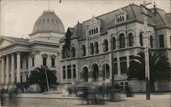 City Buildings, Earthquake Damage Postcard