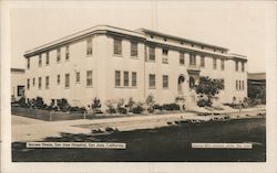 Nurses Home at San Jose Hospital Postcard