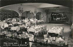 Main dining room, La Curto's Hawaiian Gardens San Jose, CA Postcard Postcard Postcard