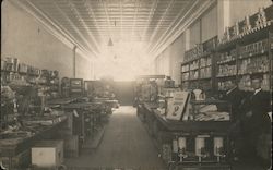 General Store Interior Postcard