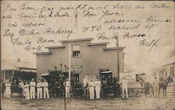 Employees of the San Jose Baking Company Postcard