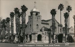 First Methodist Church Postcard