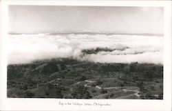 Fog on the Valleys below Mt. Hamilton Postcard