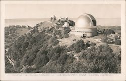 Building for 120-inch telescope-Lick Observatory Mount Hamilton, CA Postcard Postcard Postcard