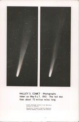 Halley's Comet Postcard