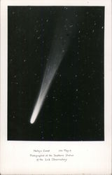 Halley's Comet - May 6, 1910 Postcard